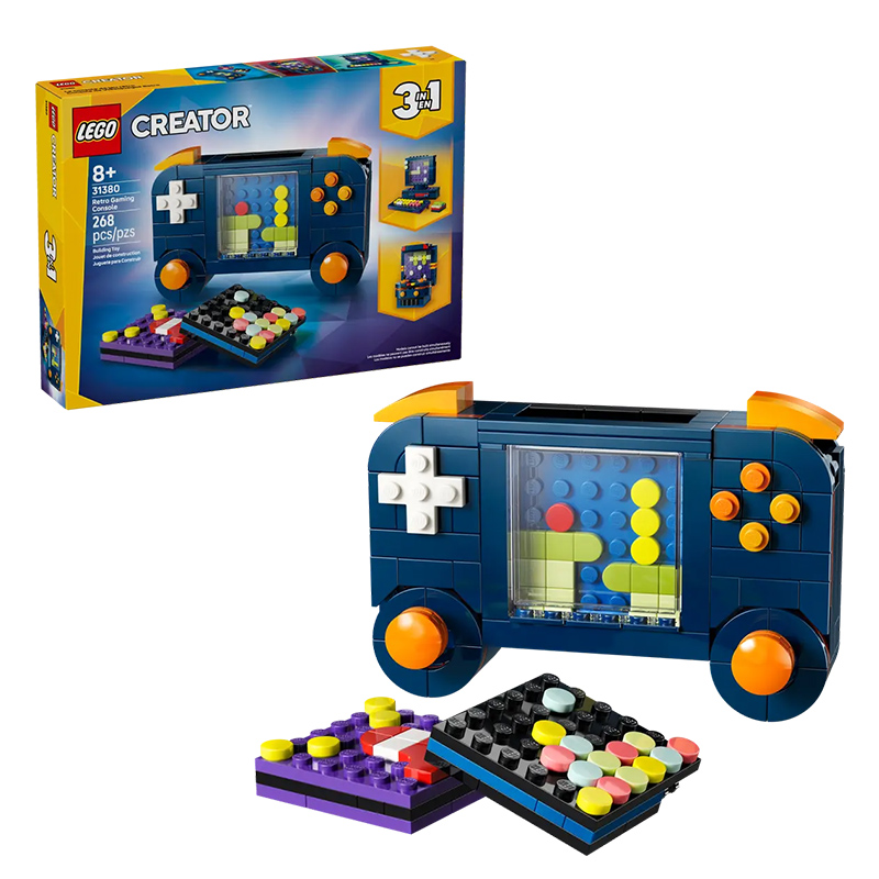 Retro Gaming Console - レゴ クリエイター 3in1 ビルディングブロック LG-31380 レトロゲーム機