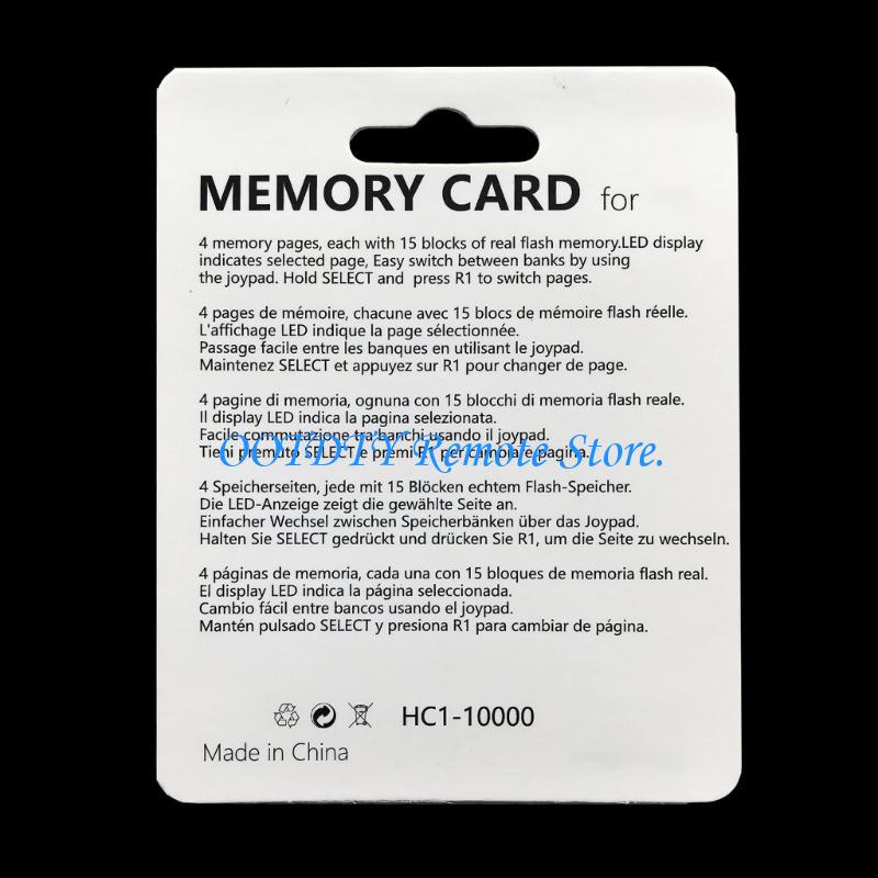 Memory Card Ps1 - PS1 ゲーム コンソール用軽量 4MB 4Mega メモリ