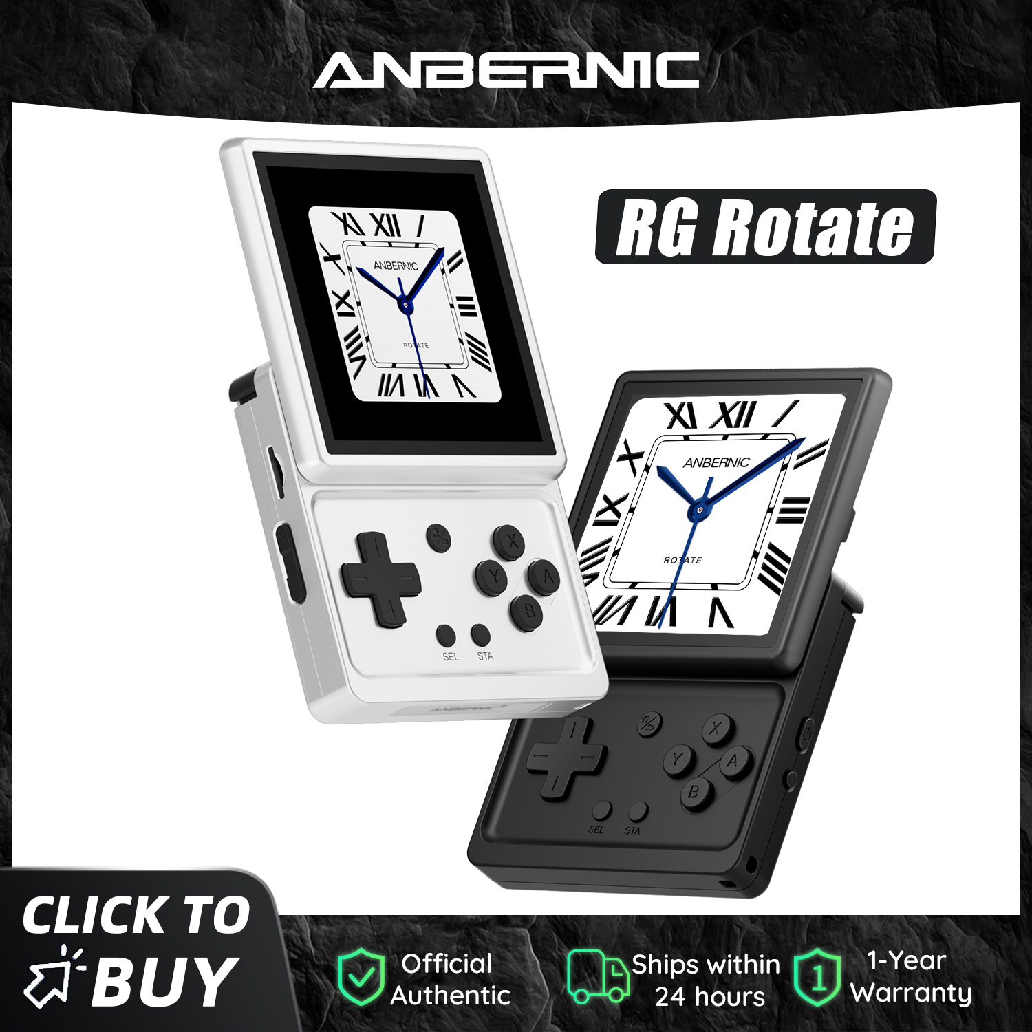 Retro Gaming Years - Anbernic RG Rotate レトロハンドヘルドゲーム機 Android 12