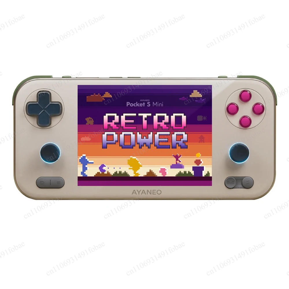 Retro Gaming Console - AYANEO Pocket S ミニレトロハンドヘルドゲーム機、4.2インチ 4:3 LCD
