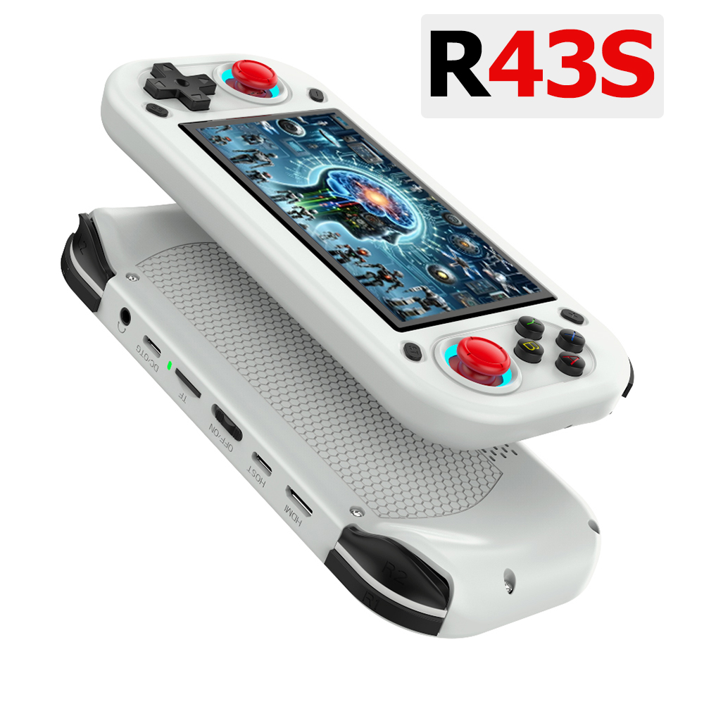 Retro Gaming Laptop - R43S レトロハンドヘルドビデオゲームコンソールオープンソース Linux システム 4.3 インチ