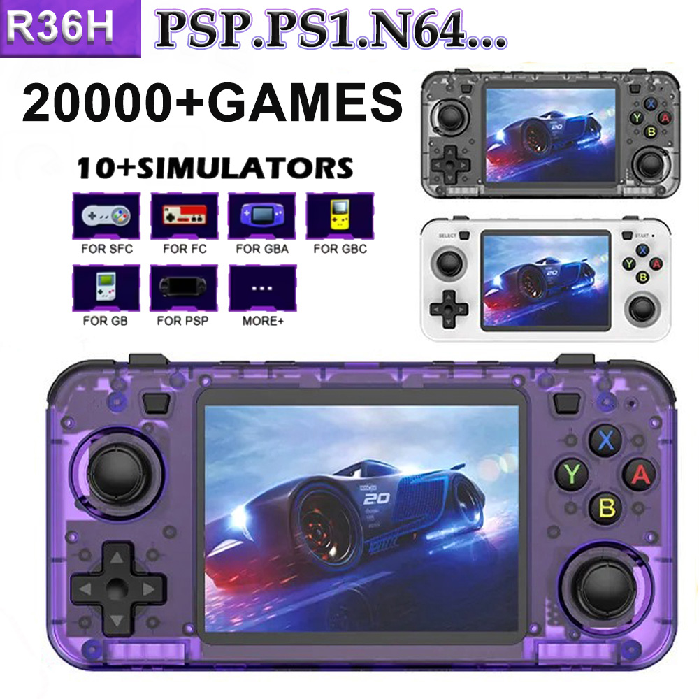Retro Gaming Portable - ポータブルゲームコンソール 3.5 インチ HD スクリーン レトロゲームプレーヤー