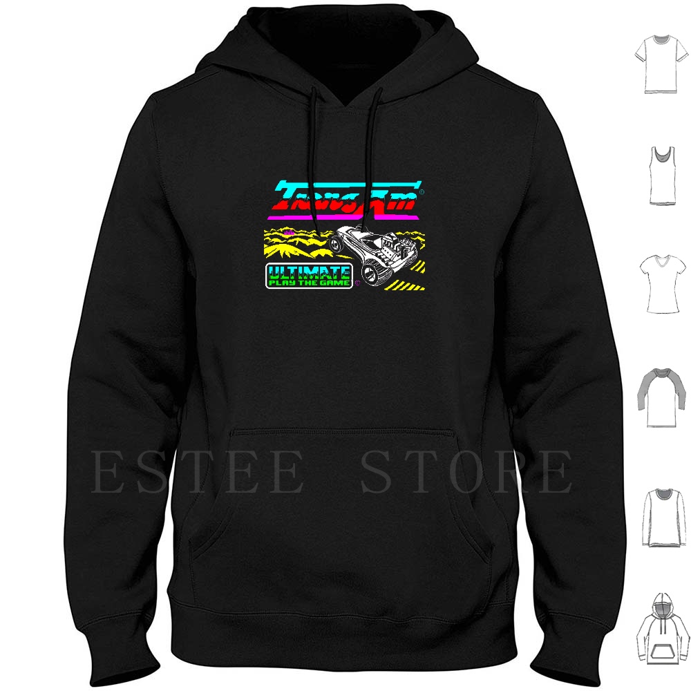 Retro Gaming Zx Spectrum - ローディングスクリーン：トランザム フーディー 長袖 Zx Spectrum レトロゲーミング