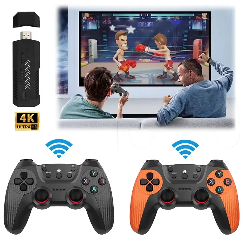 Retro Gaming In 2026 - 2026年新型X2ウルトラゲームスティック 4K 64GB/128GB 30000ゲーム内蔵 ゲームパッド クラシックレトロゲーム