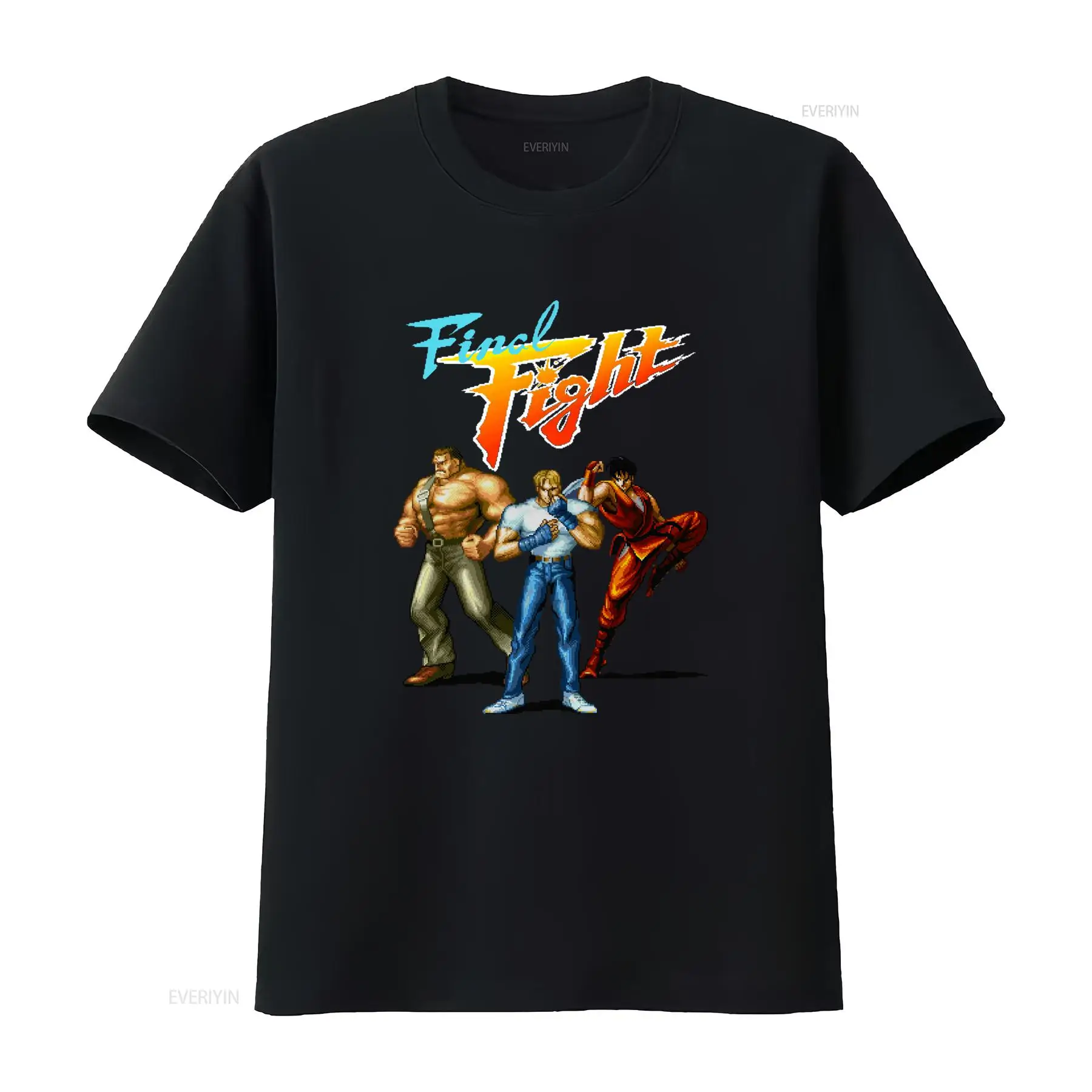 Retro Gaming T Shirt - レトロ SNES アーケードファイナルファイトボックスカバーアートビデオゲームファン T シャツヴィンテージウォッシュスタイリッシュユニセックスカジュアル快適なファッション