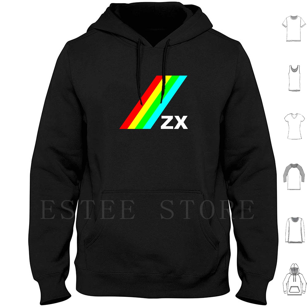 Retro Gaming Zx Spectrum - Zx パーカー Zx スペクトラム レトロ 80