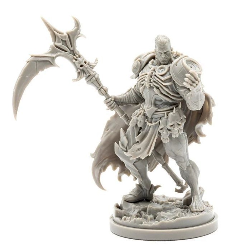 Retro Gaming Years - 38mm 3Dプリント樹脂製ブランクモデル DIYカラーリング 自作ミニチュアフィギュア D&D RPGテーブルトップゲームモデル
