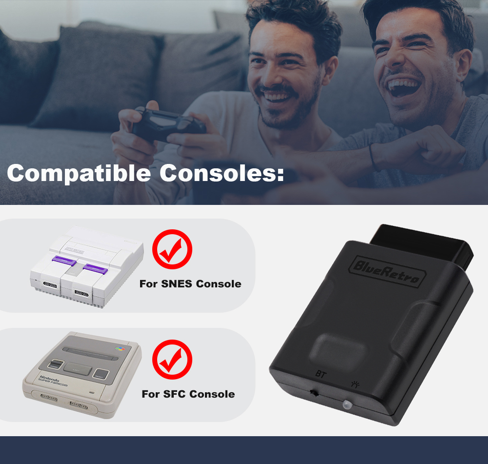 Retro Gaming Xbox One - RetroScaler Blueretro ワイヤレス コントローラー アダプター SNES