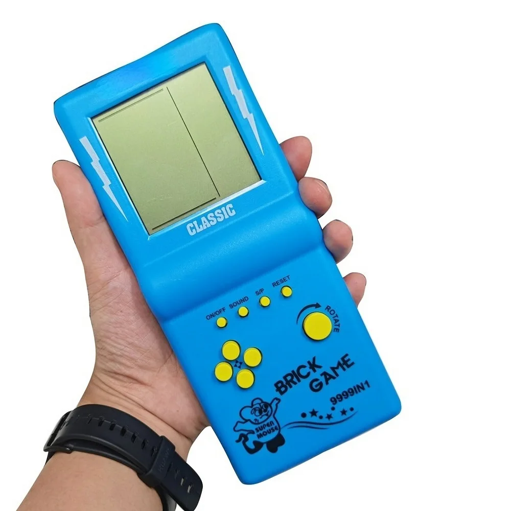 Retro Gaming Years - 懐かしい3.5インチテトリス携帯ゲーム機ミニポケットレトロゲームデバイス、個人コレクション用のクラシックなゲームプレイ