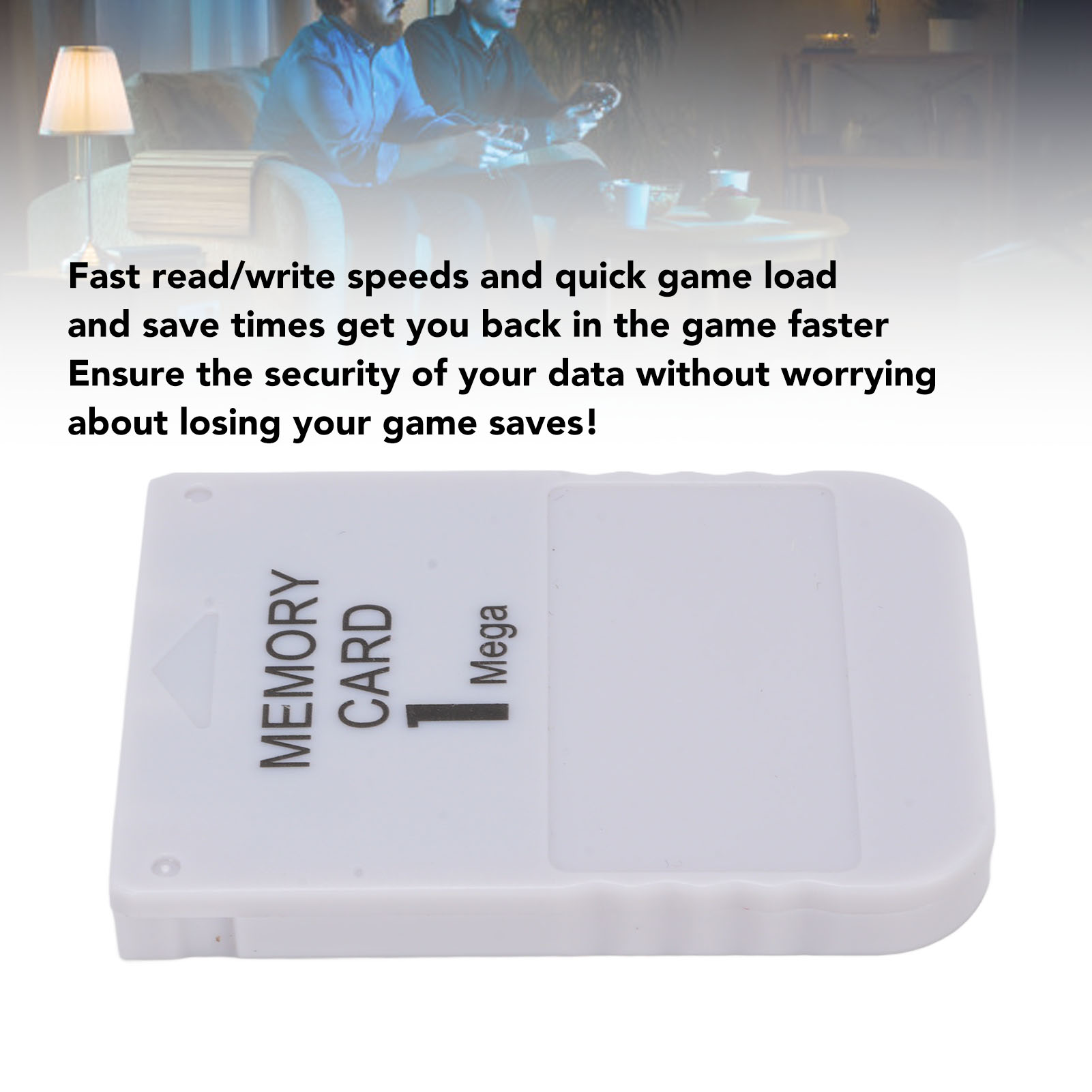 高速ゲームポータブルメモリカード 1MB PS1用 1メガビ - Memory Card Ps1 のレビューと価格