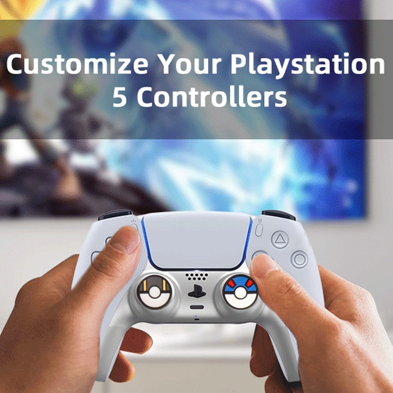 4個/ロット ポケモン ポケモンボール サムスティック グリ - Retro Gaming Xbox One のレビューと価格