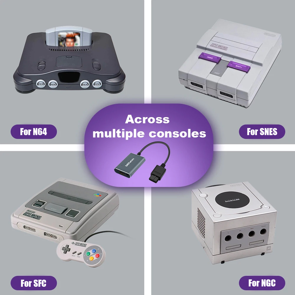 Bitfunx 720P Svideo/AV to HDMI - Retro Gaming N64 のレビューと価格