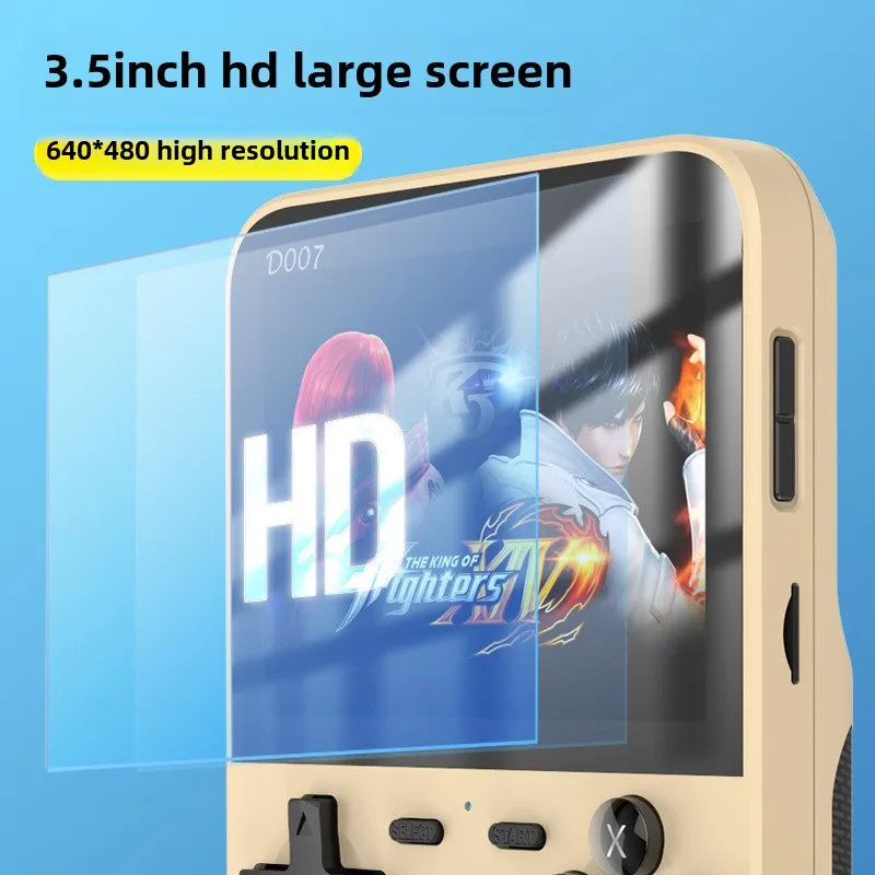 D007 ポータブルビデオゲームコンソール 3.5 インチ  - Retro Gaming Portable のレビューと価格
