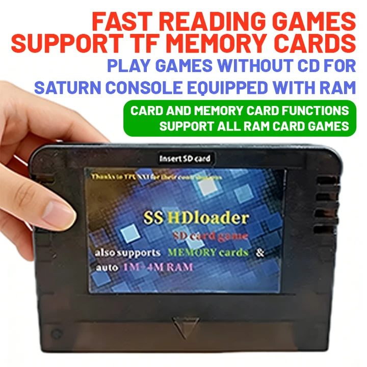 SAROO HD ローダー (英語メニュー) TF ISO  - Retro Gaming Years のレビューと価格