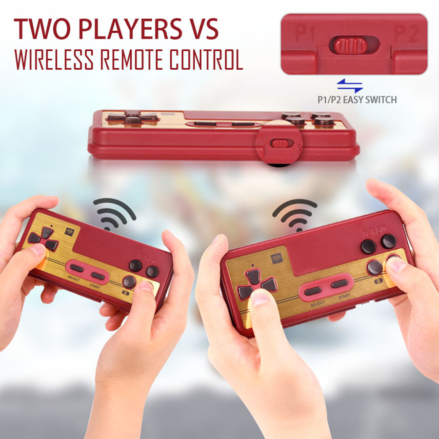 FC-ミニTVビデオゲームコンソール,ワイヤレスプラグアンド - Retro Gaming Portable のレビューと価格