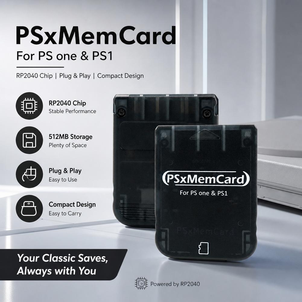 PSxMemCard PSXメモリーカード セーブデータゲー - Memory Card Ps1 のレビューと価格