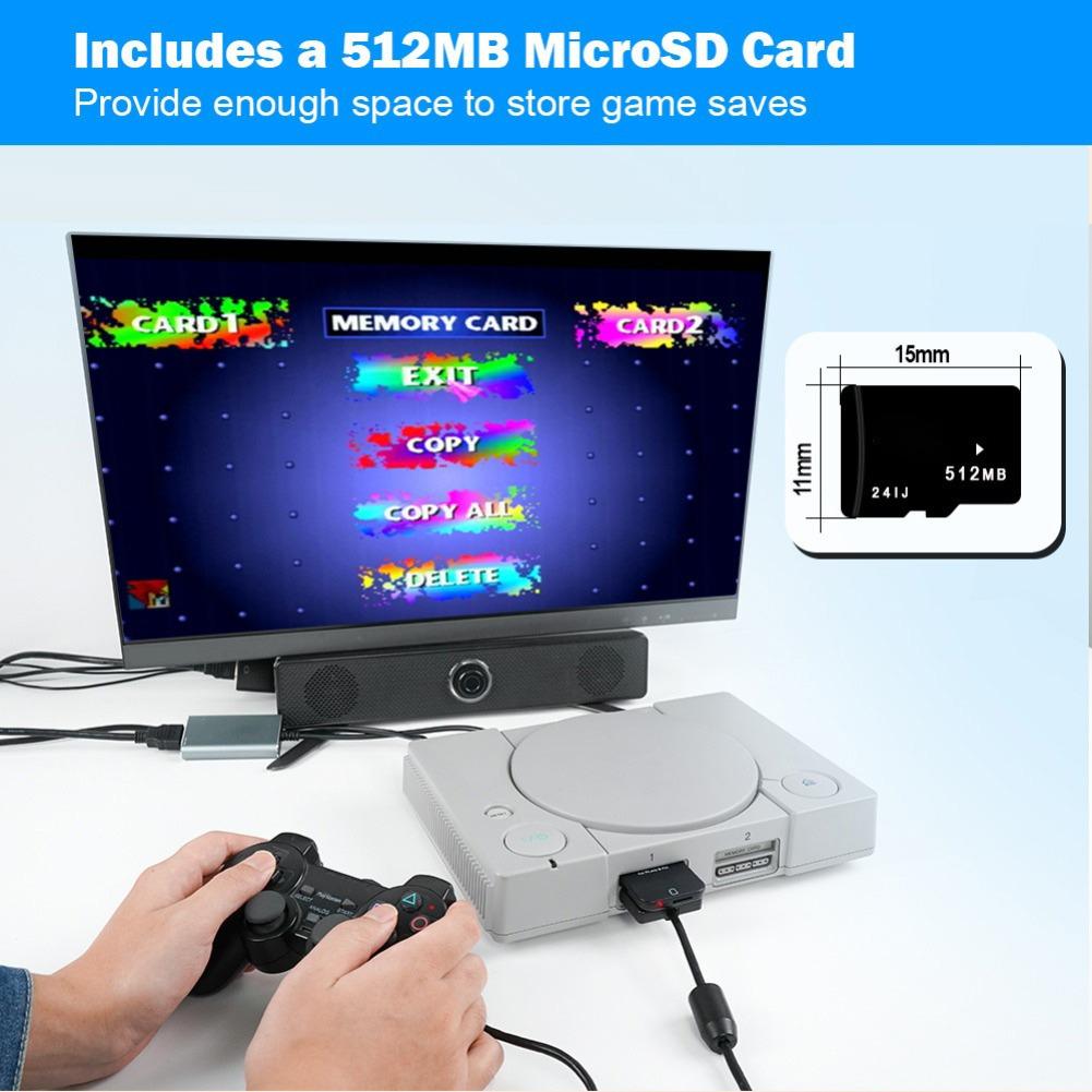 PSxMemCard PSXメモリーカード セーブデータゲー - Memory Card Ps1 のレビューと価格