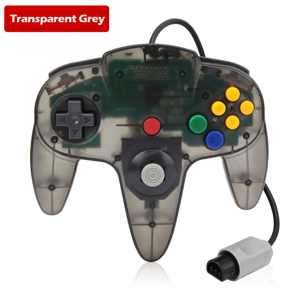 8 色有線ゲームパッド N64 コンソールジョイパッド制御  - Retro Gaming N64 のレビューと価格
