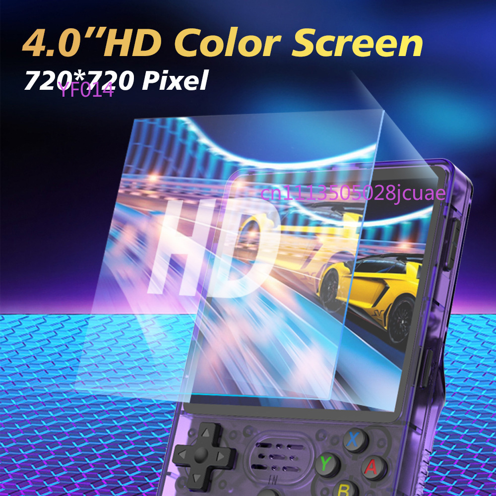 R36Plus オープンソース携帯ゲーム機 4インチIPS  - Retro Gaming Portable のレビューと価格