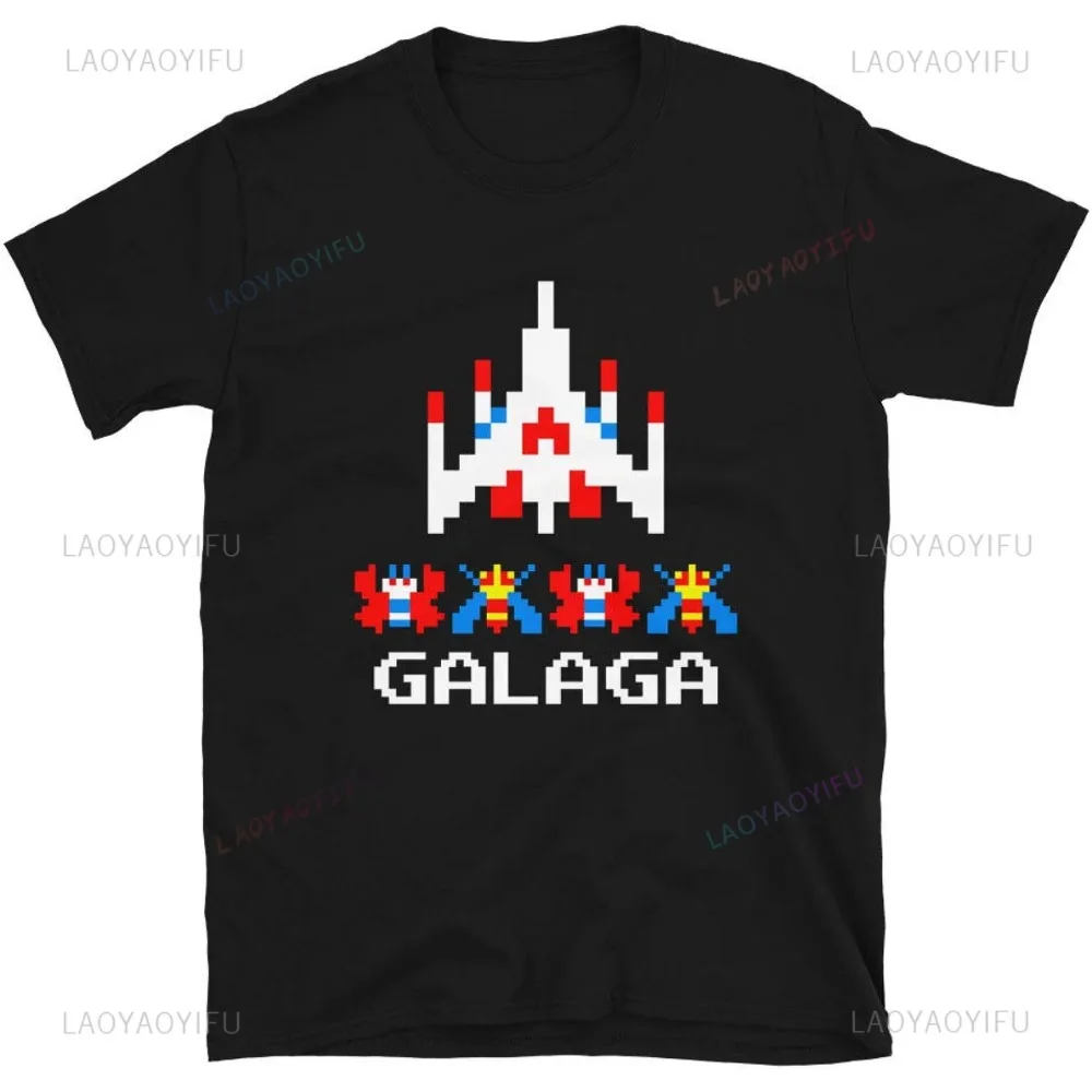 アーケードガレガガ-男性用ヴィンテージトップス,ビデオゲーム - Retro Gaming T Shirt のレビューと価格