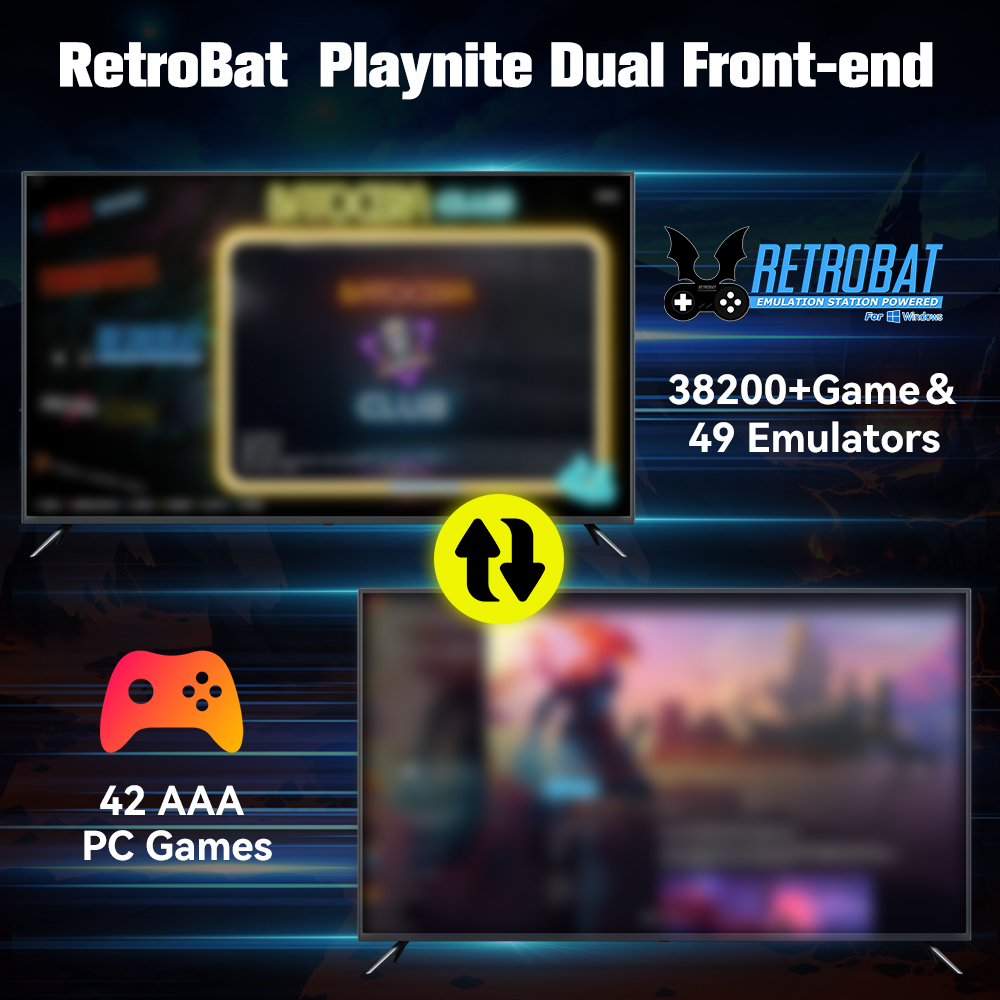 Retrobat&Playnite システム HDD レトロ - Retro Gaming Emulator のレビューと価格