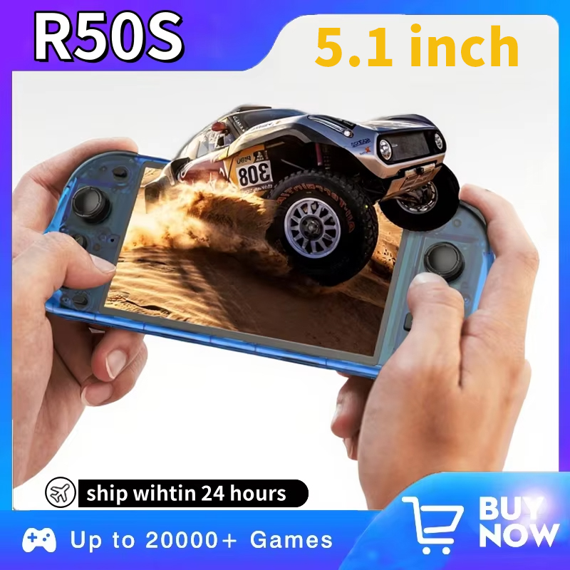 5.1インチ新型R50Sレトロ携帯型ビデオゲーム機 128G - Retro Gaming Portable のレビューと価格