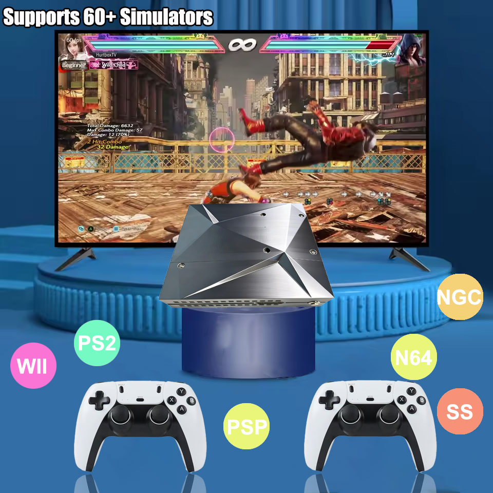 P88レトロゲーム機 2TB HDD 70000+ゲーム搭載 - Retro Gaming Windows のレビューと価格