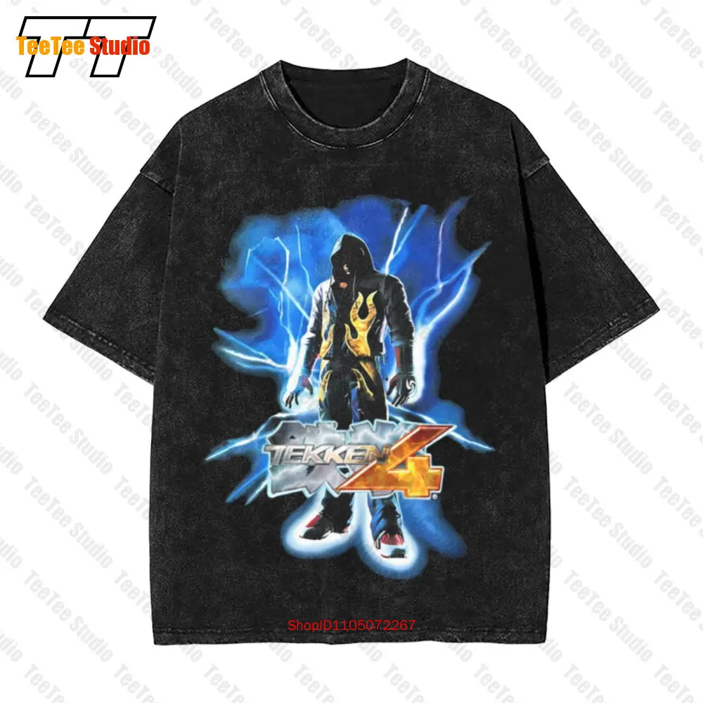 ヴィンテージ 鉄拳 4 ナムコ プロモ アーケード ゲーム  - Retro Gaming T Shirt のレビューと価格