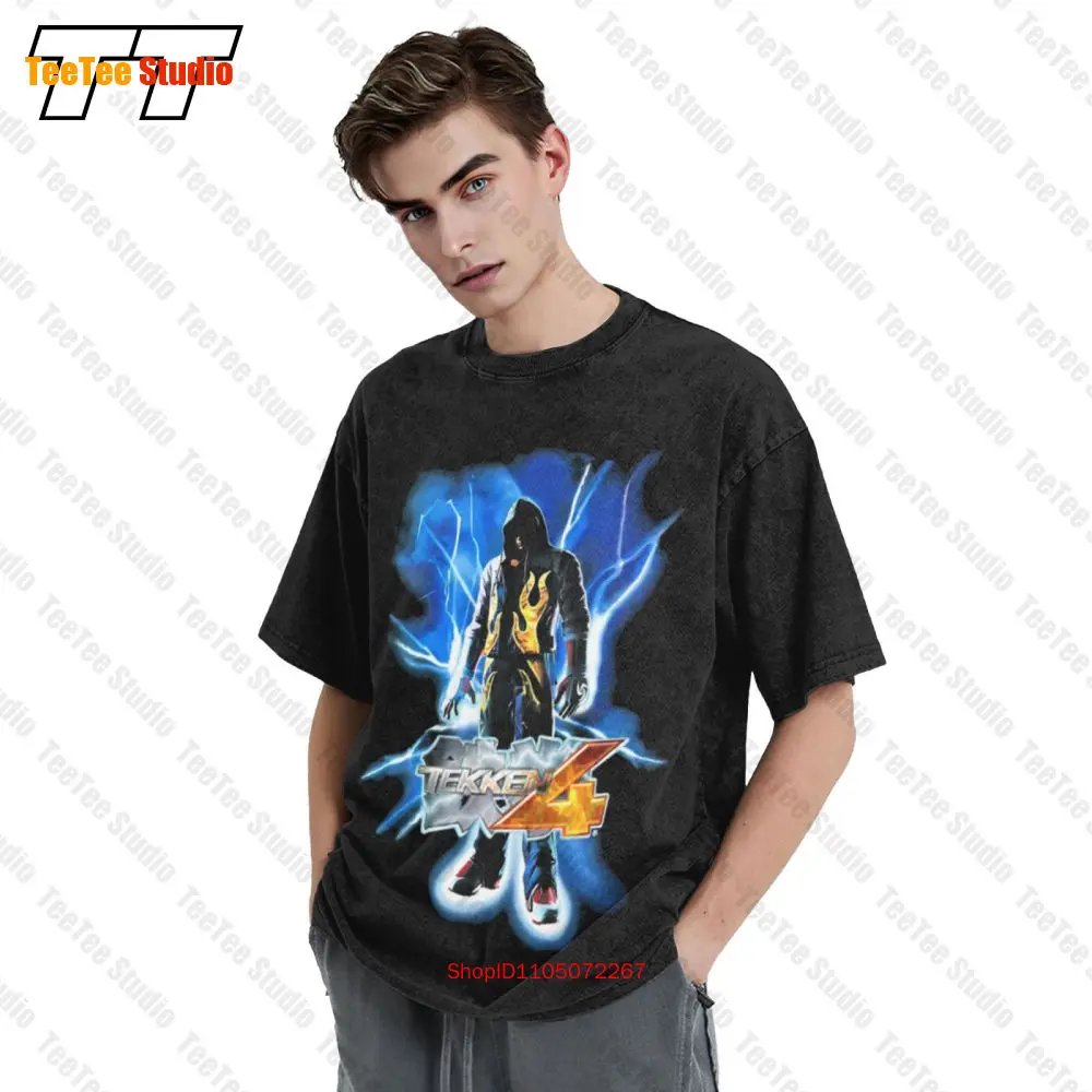 ヴィンテージ 鉄拳 4 ナムコ プロモ アーケード ゲーム  - Retro Gaming T Shirt のレビューと価格