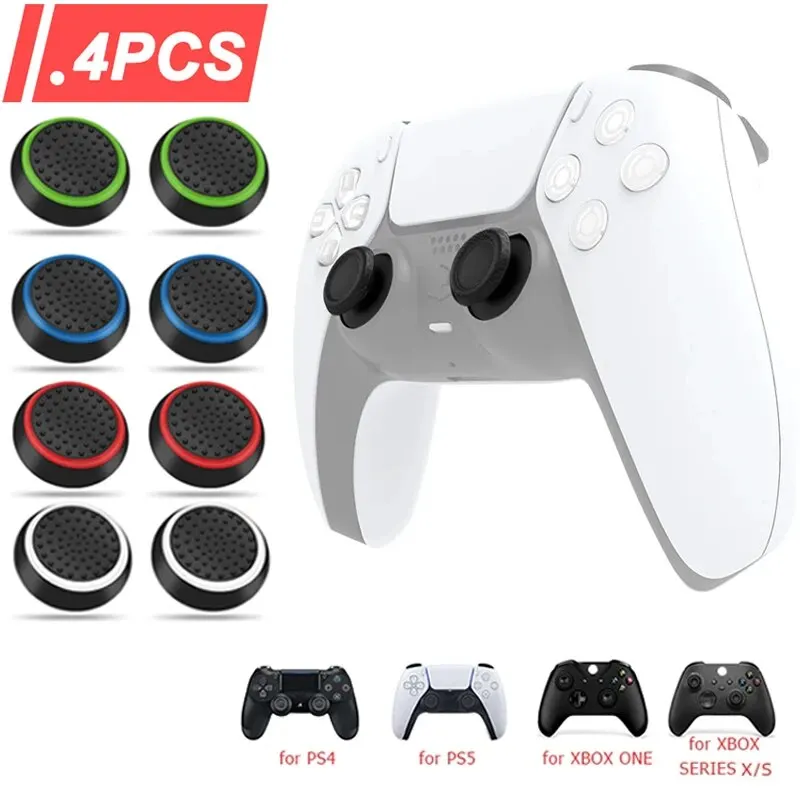 新しいシリコン製サムスティックグリップキャップ4個、ソニーP - Retro Gaming Xbox One のレビューと価格