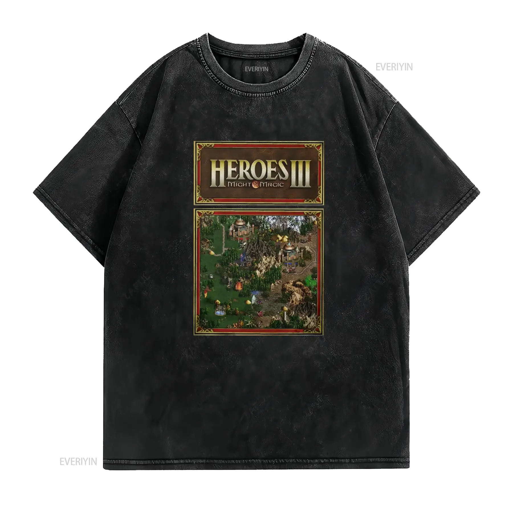 ヒーローズ マップ オブ マイト アンド マジック III  - Retro Gaming T Shirt のレビューと価格