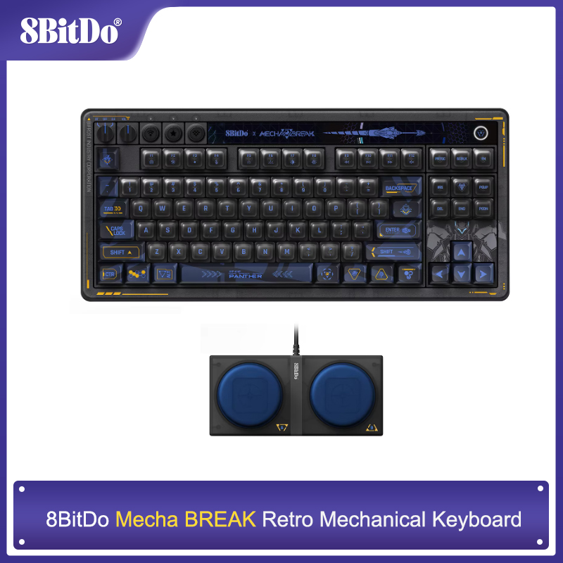 8BitDo レトロ 87 メカニカル キーボード - Me - Retro Gaming Windows のレビューと価格