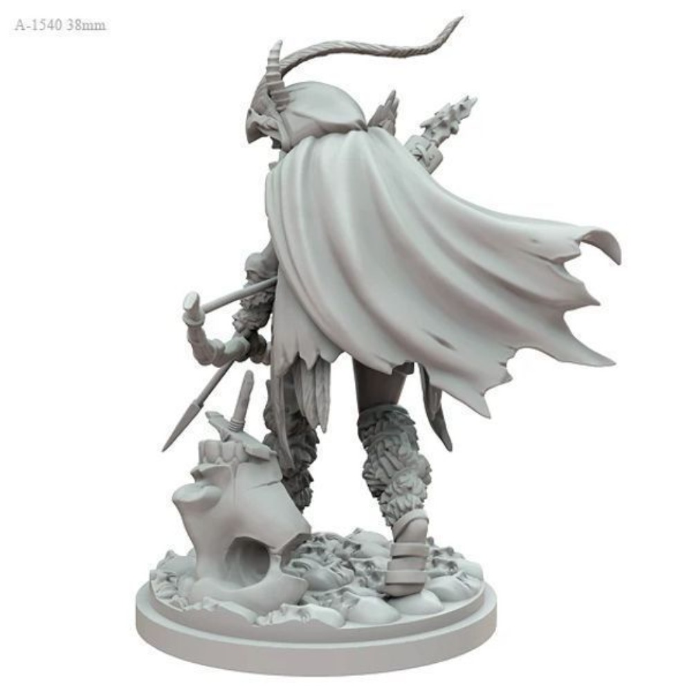 38 ミリメートル樹脂ミニチュアフィギュア女性バイキングアー - Retro Gaming Years のレビューと価格
